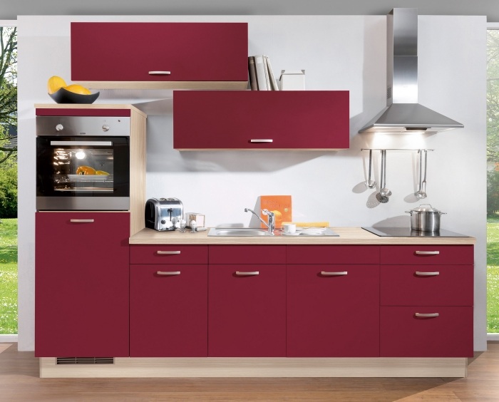 مطبخ صغير-شراء-بوردو-واجهات خزانة-أوليفيا-أجهزة كهربائية-فرن-داخلي