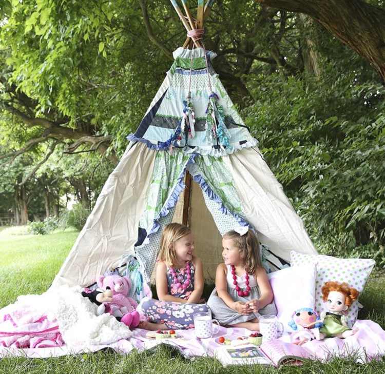 مشاريع حديقة خيمة الأطفال تصنع الأفكار بنفسك