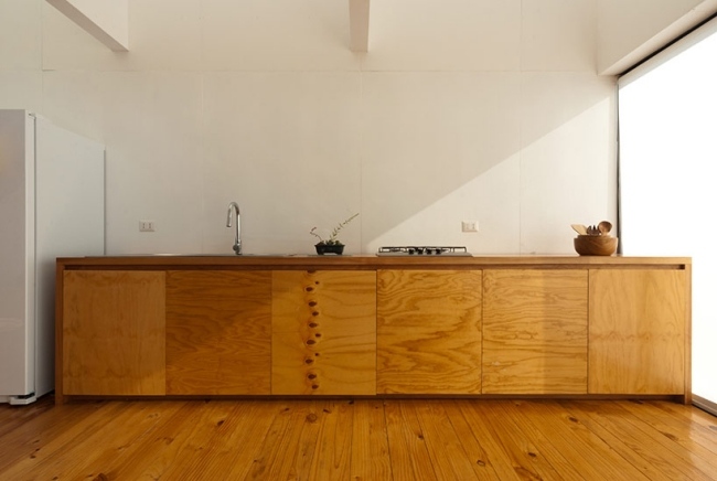 قشرة الأثاث تصميم منزل تشيلي الأرضيات الخشبية الداخلية الحديثة