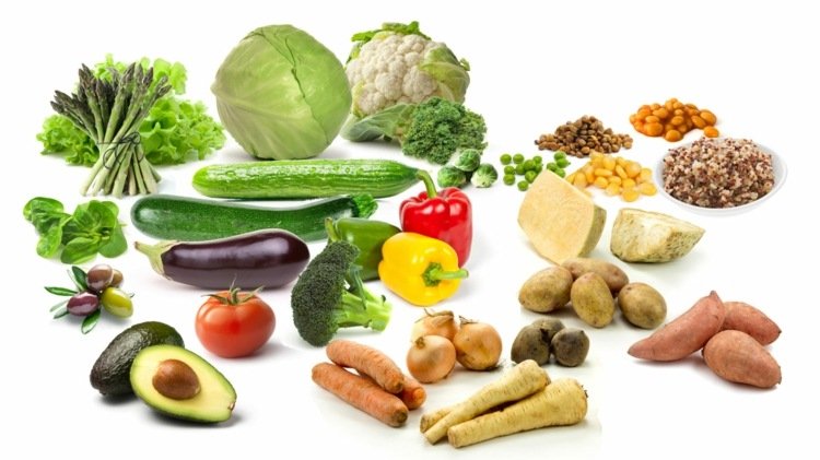 وصفات قليلة الكربوهيدرات أكل-خضروات-بذور-تغذية نباتية