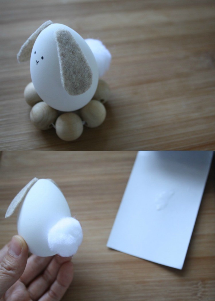 مضحك-بيض-عيد الفصح-تصميم-الأرنب-أضاليا-آذان