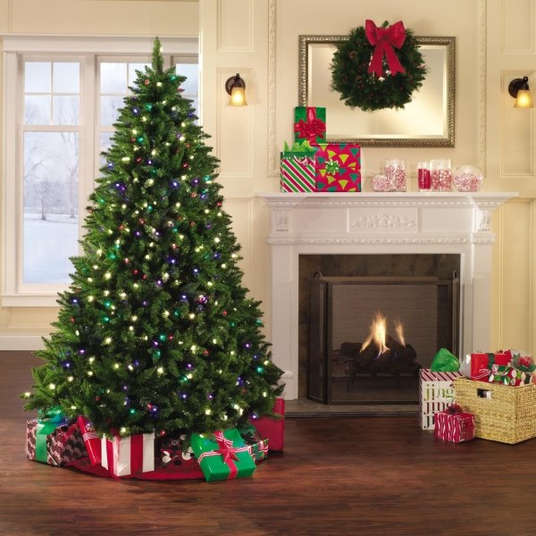 زينة عيد الميلاد الصمام أضواء الجنية شجرة عيد الميلاد المزيد من الألوان