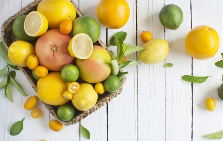 علاج لحمى القش البرتقال والليمون والجريب فروت والحمضيات