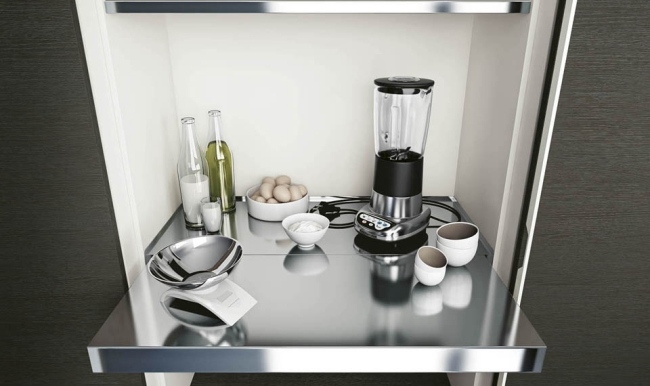 سلسلة المطبخ الحديث Domus val تصميم مساحة تخزين cucine