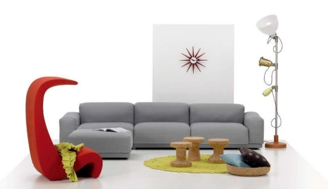 وحدات-أريكة-أحمر-كرسي مرتفع-جاسبر-موريسون-فيترا-تصميم-غرفة المعيشة-مجموعة
