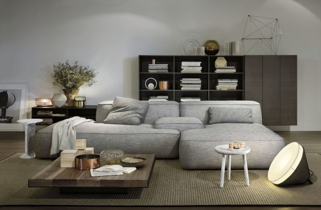 وحدات-صوفا-تنجيد-قماش-غطاء-ناعم-نسيج- CLOUD-Francesco-Rota-sofa-set