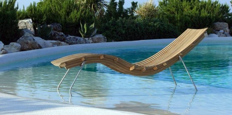 أثاث الفناء - أرجوحة الشمس - منطقة حمام السباحة خشب الساج