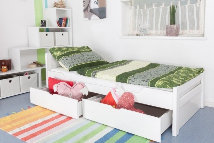 حديث-شباب-سرير-وظيفي-سرير-أدراج-بيضاء-تخزين-مساحة-نوم-سهل