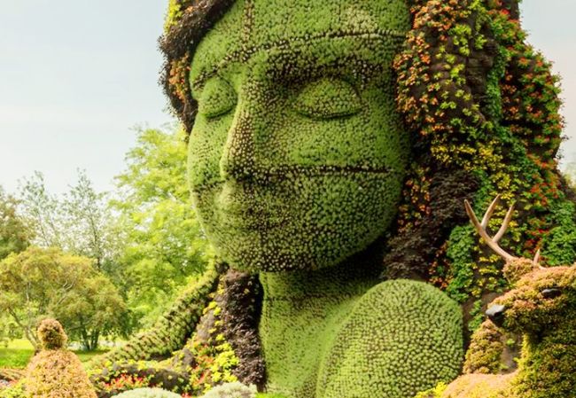 معرض تصميم الحدائق النباتية - مونتريال 2013 - النحت