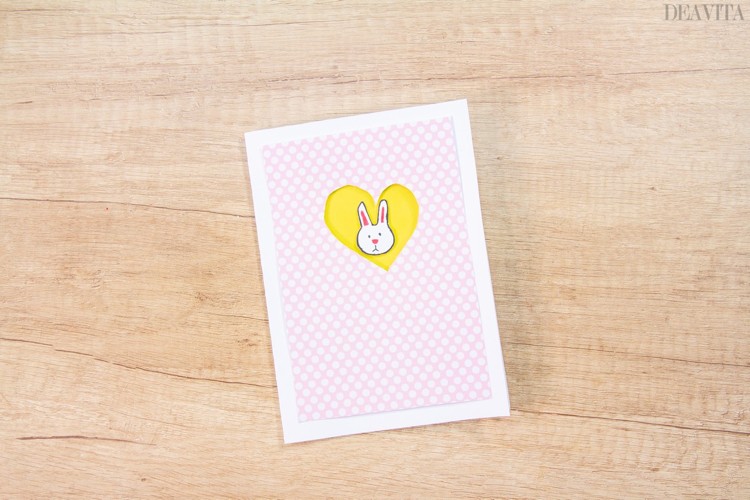 اصنع بطاقات عيد الفصح اصنع بطاقة أرنب عيد الفصح الخاصة بك