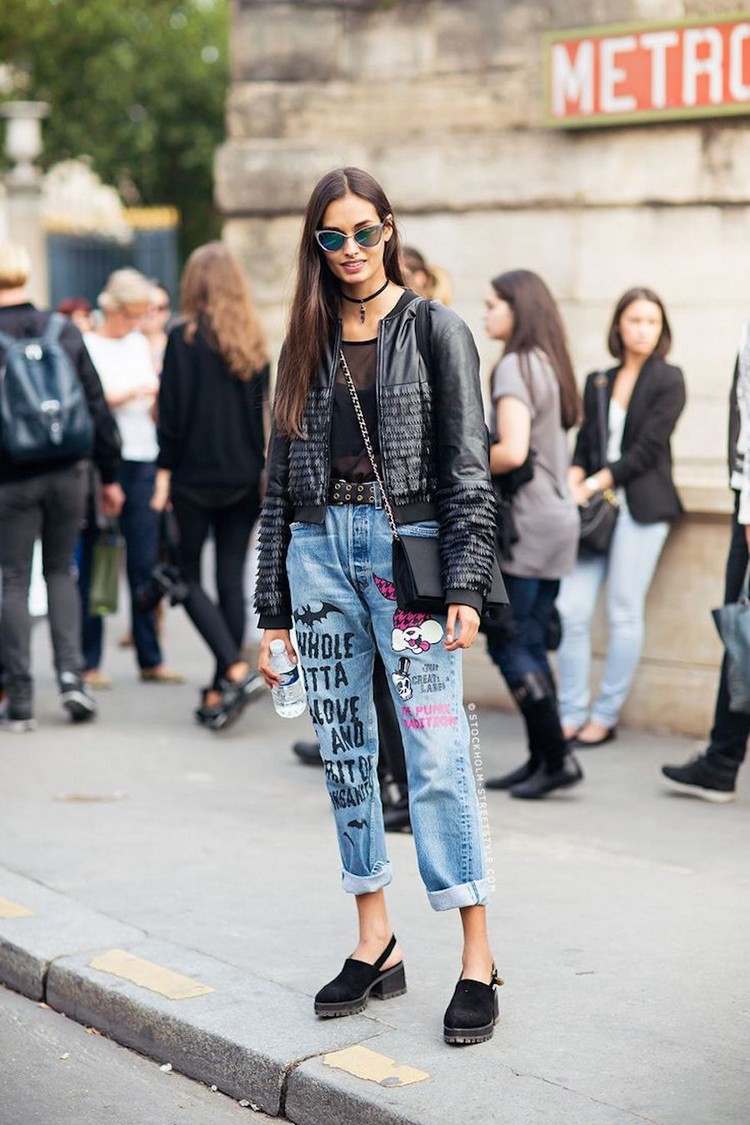 أزياء Boyfriend Jeans Trend Spring Outfit Ideas لربيع 2021