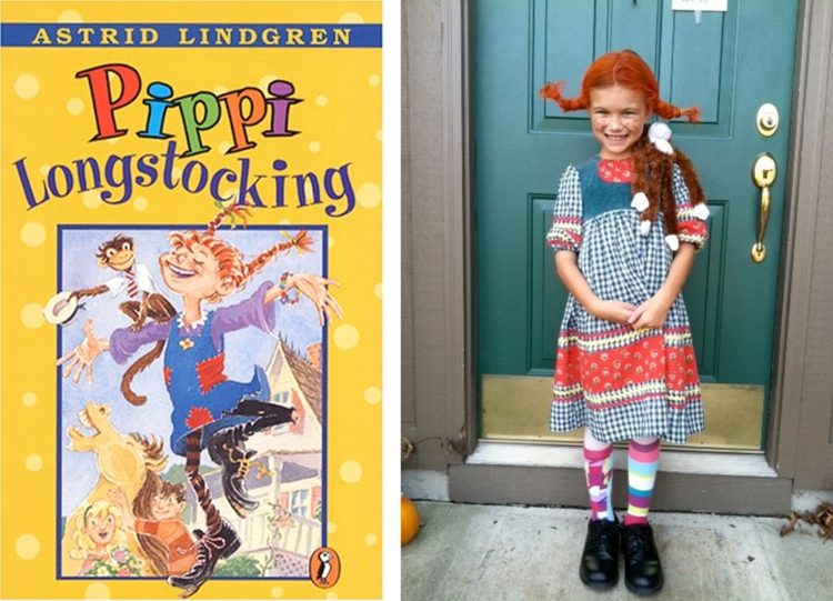 Pippi Longstocking نفسه يصنع كتبًا للأفكار