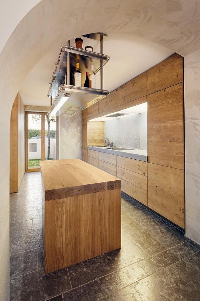 تجديد المنزل - إعادة عرض أثاث المطبخ فرانكفورت أم مين - الجبهات الخشبية