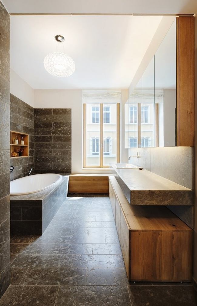 التجهيزات الداخلية ، تصميم الحمام ، أفكار التجديد Braun Güth Architekten