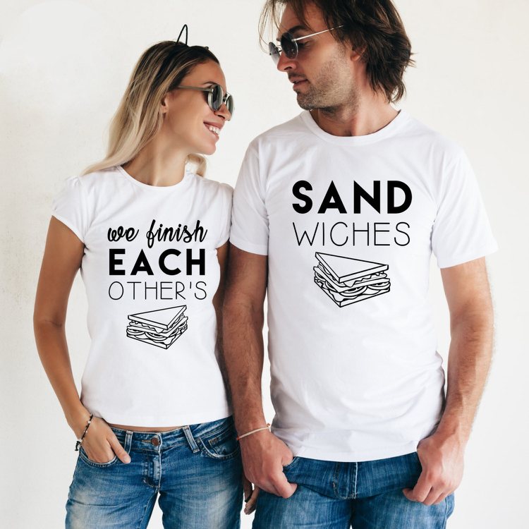 زوجان قمصان-افعلها بنفسك-ابتكر-تصميم-فكرة-مضحكة