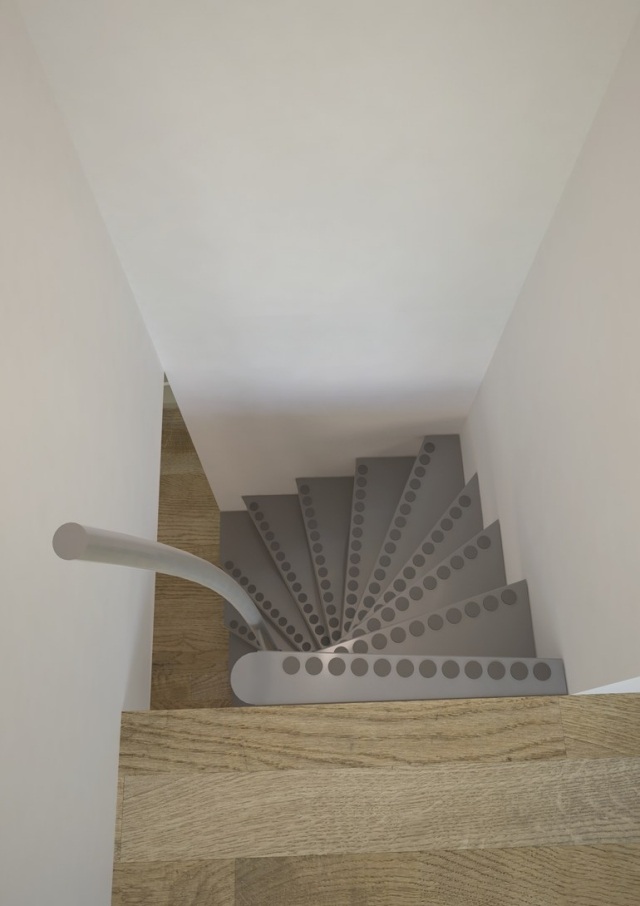 تصميم أنيق لتركيب ضوء الدرج Interbau Südtirol