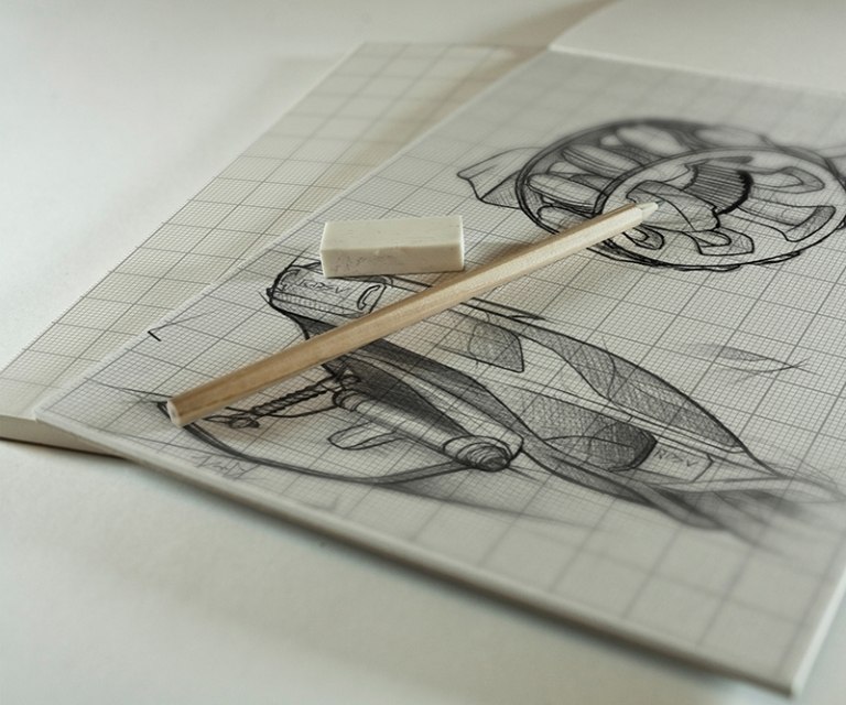 RDSV-snowmobile-Drawing-Pencil-اليدوية-الدقيقة-رائع