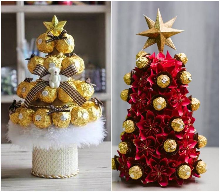 العبث شجرة عيد الميلاد من حلوى فيريرو