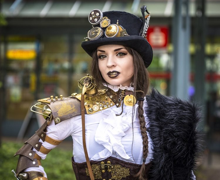 أفكار مكياج Steampunk للسيدات لمكياج الكرنفال للسيدات الساحرات