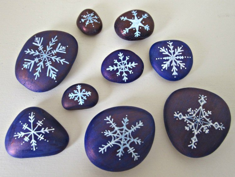 طلاء الحجارة الخرز وميض الثلج تصميم رومانسي