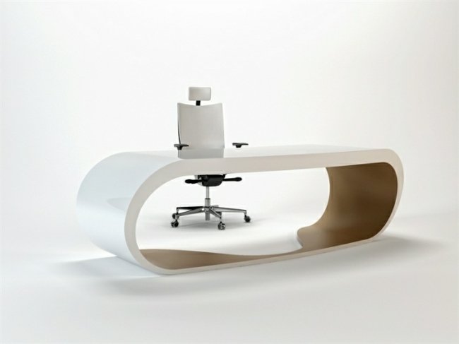 تصميم طاولة أثاث المكاتب الملونة