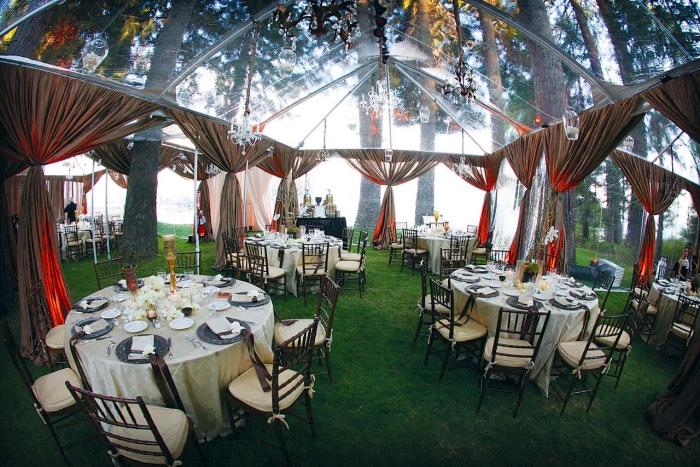 حفلات الزفاف-في الهواء الطلق-شفافة-خيمة-ريسبشن