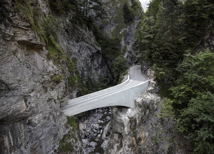 نفق عبر جبال الألب -oesterreich-schaufelschluchtbrücke- الجبال-التنزه-المناظر الطبيعية-القيادة
