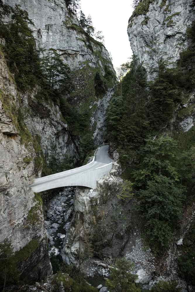 نفق - جبال الألب - النمسا - schaufelschluchtbrücke - الهاوية - الجبال - الصخور