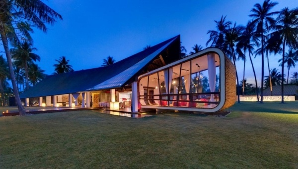منزل شاطئ إندونيسيا التصميم الحديث