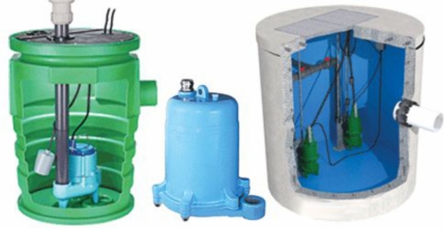 Jäteveden pumppausasema ja kotitekoinen keräyskaivo