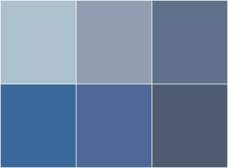 طلاء الجدران الحمام الأزرق الفروق الدقيقة-رمادي-أزرق-رال