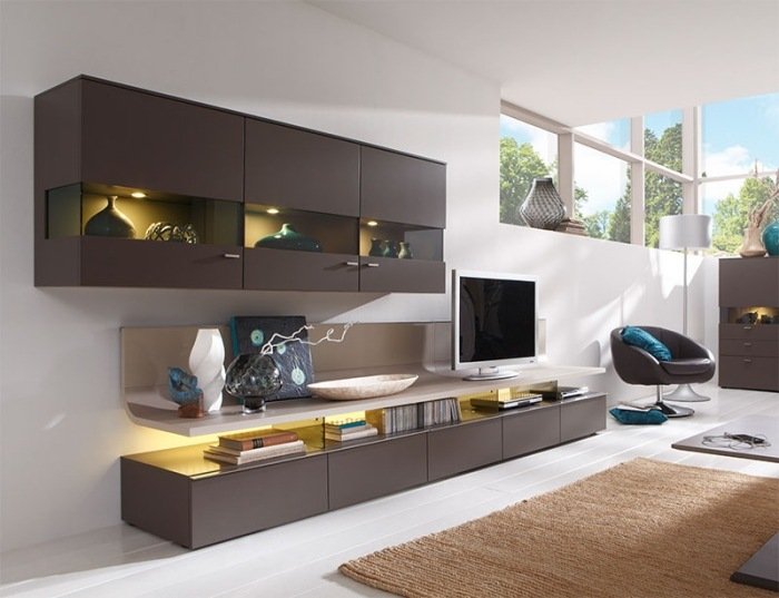 مودرن-امتداد-جدران-خشب-مظهر-بسيط-محفوظ-نموذج-غرفة معيشة
